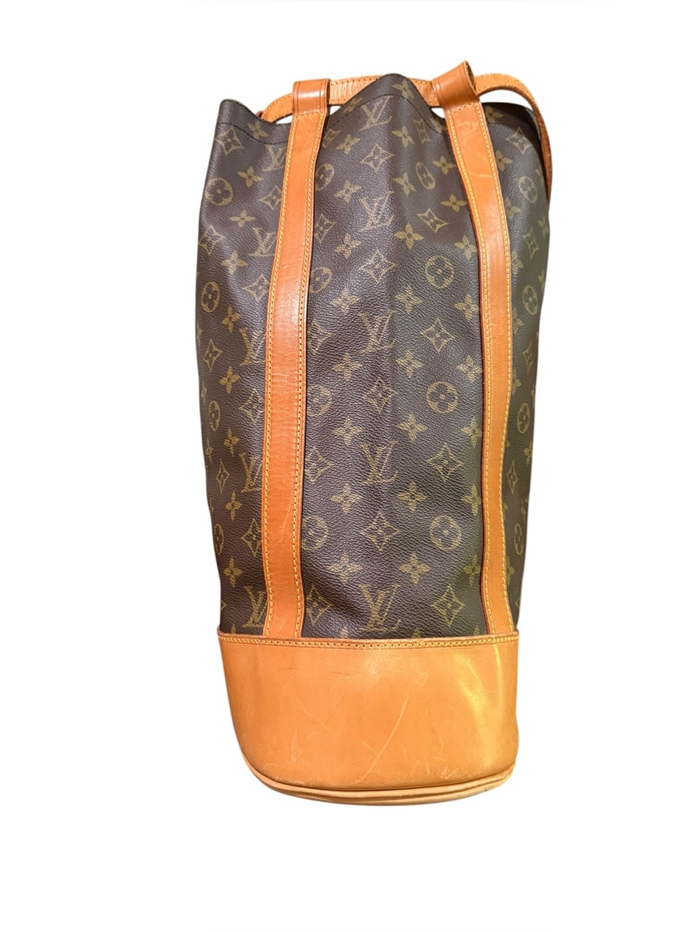 Louis Vuitton Randonnée GM Monogram Backpack Bucket Bag France Nov 1990 - Picture 3 of 16